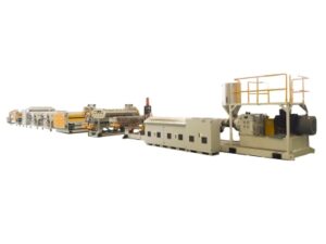 PE/PP/PC Hollow Grid Sheet Extrusion Line